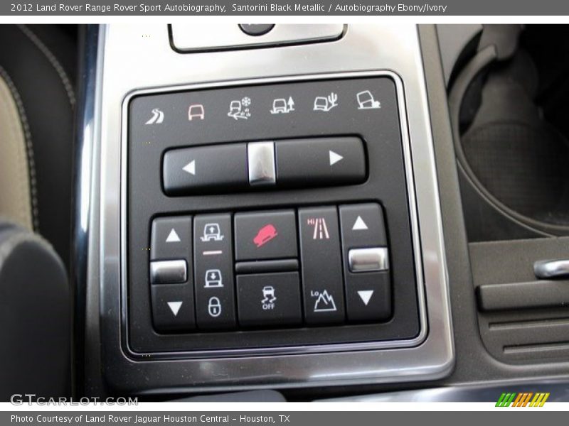 Santorini Black Metallic / Autobiography Ebony/Ivory 2012 Land Rover Range Rover Sport Autobiography