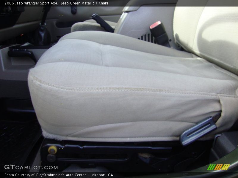 Jeep Green Metallic / Khaki 2006 Jeep Wrangler Sport 4x4