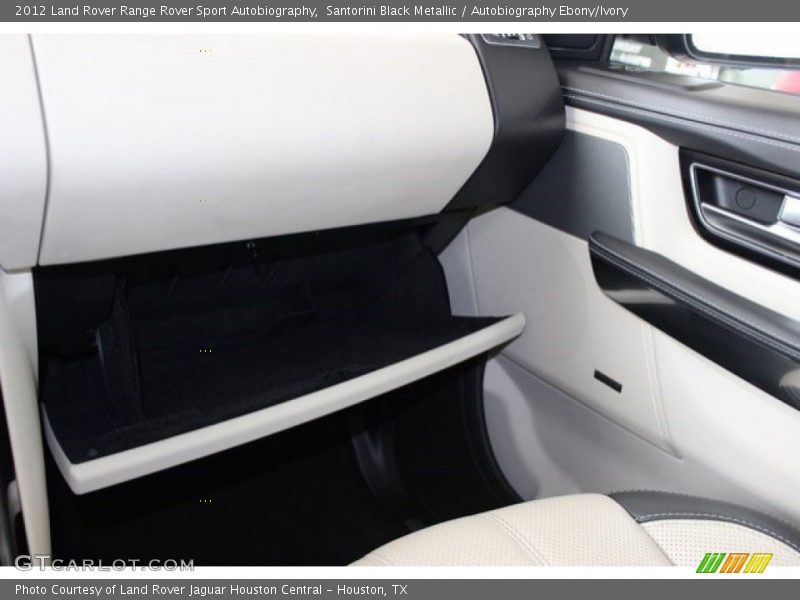 Santorini Black Metallic / Autobiography Ebony/Ivory 2012 Land Rover Range Rover Sport Autobiography