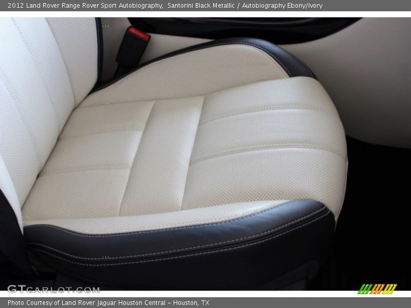 Santorini Black Metallic / Autobiography Ebony/Ivory 2012 Land Rover Range Rover Sport Autobiography