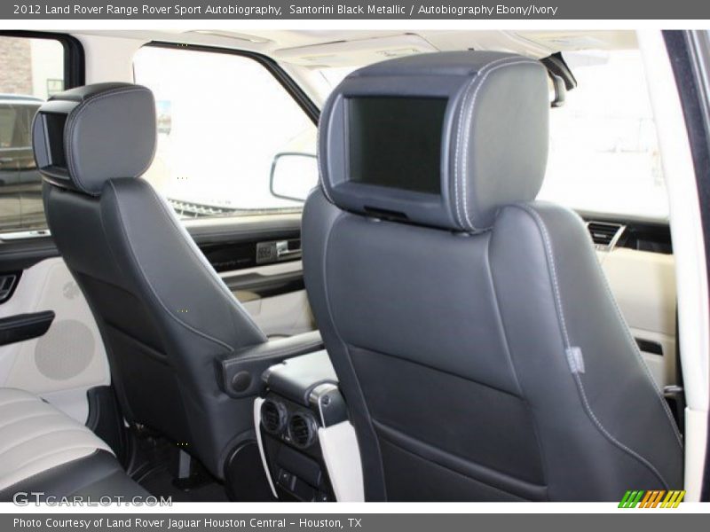 Santorini Black Metallic / Autobiography Ebony/Ivory 2012 Land Rover Range Rover Sport Autobiography