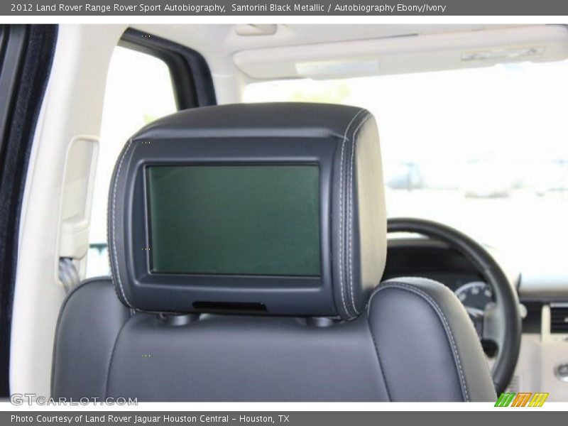Santorini Black Metallic / Autobiography Ebony/Ivory 2012 Land Rover Range Rover Sport Autobiography