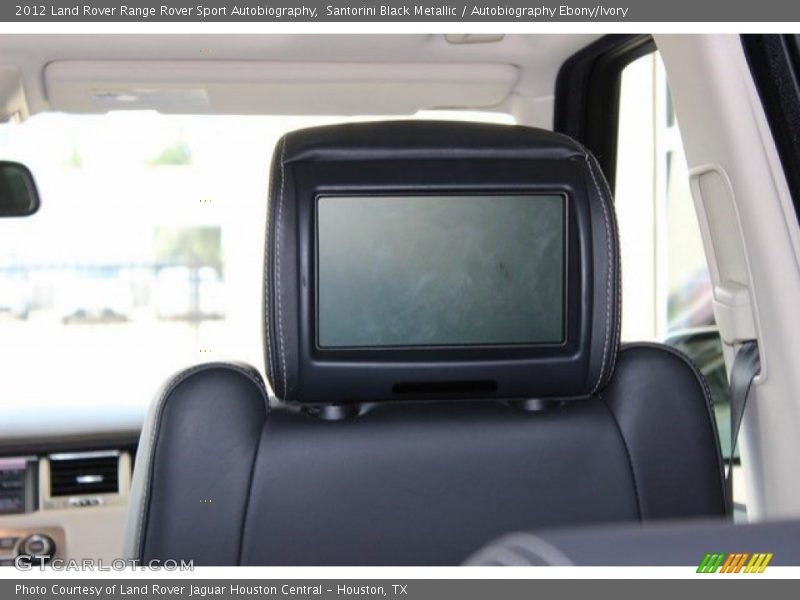 Santorini Black Metallic / Autobiography Ebony/Ivory 2012 Land Rover Range Rover Sport Autobiography