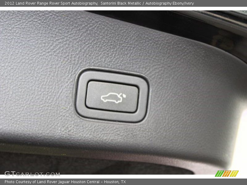 Santorini Black Metallic / Autobiography Ebony/Ivory 2012 Land Rover Range Rover Sport Autobiography