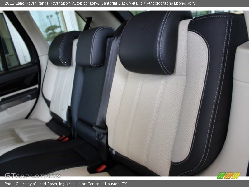 Santorini Black Metallic / Autobiography Ebony/Ivory 2012 Land Rover Range Rover Sport Autobiography