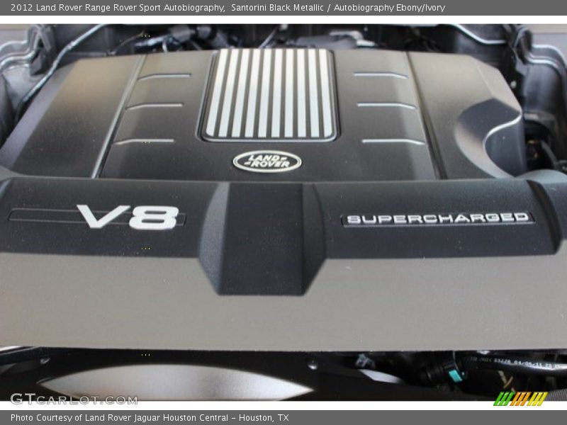 Santorini Black Metallic / Autobiography Ebony/Ivory 2012 Land Rover Range Rover Sport Autobiography