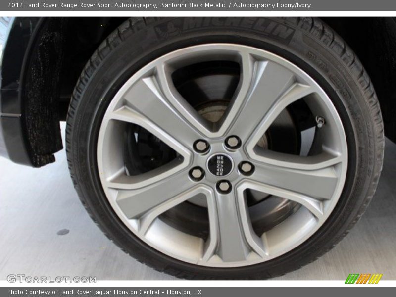 Santorini Black Metallic / Autobiography Ebony/Ivory 2012 Land Rover Range Rover Sport Autobiography