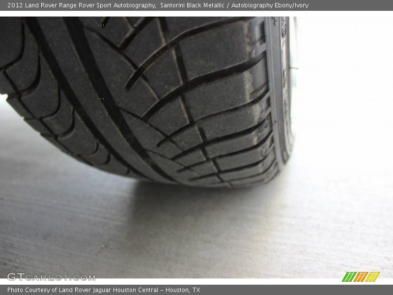 Santorini Black Metallic / Autobiography Ebony/Ivory 2012 Land Rover Range Rover Sport Autobiography