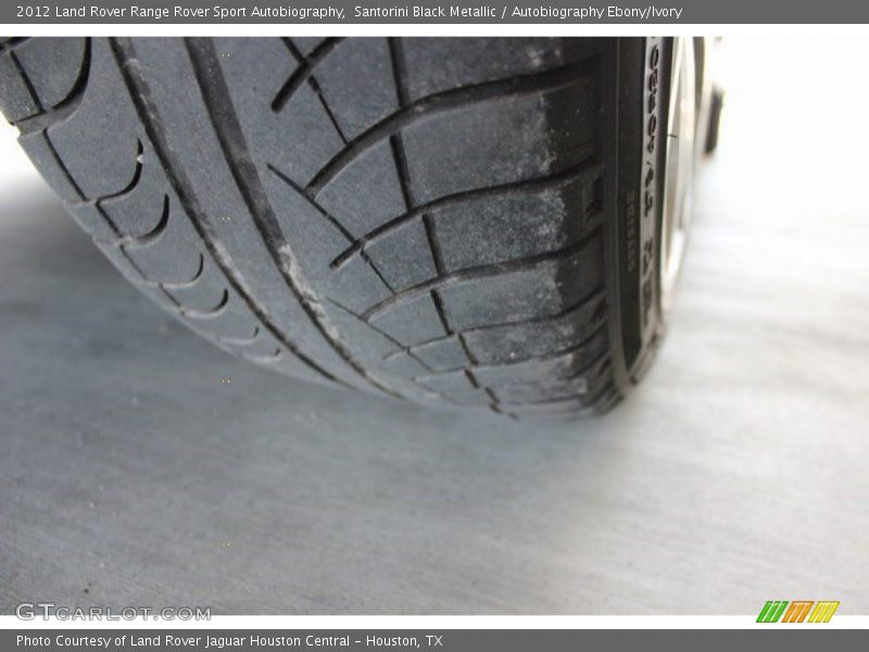 Santorini Black Metallic / Autobiography Ebony/Ivory 2012 Land Rover Range Rover Sport Autobiography
