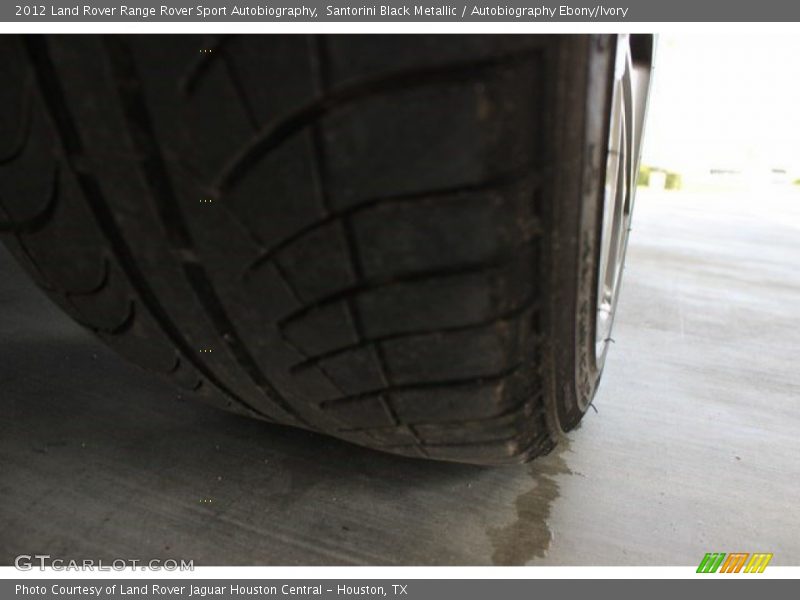 Santorini Black Metallic / Autobiography Ebony/Ivory 2012 Land Rover Range Rover Sport Autobiography