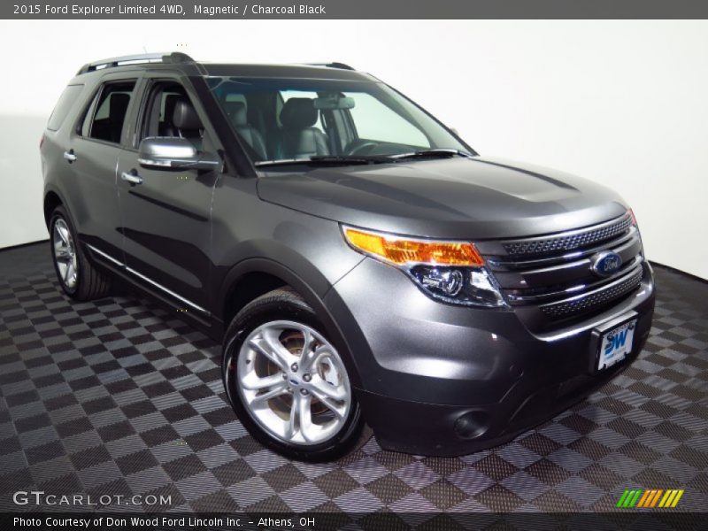 Magnetic / Charcoal Black 2015 Ford Explorer Limited 4WD
