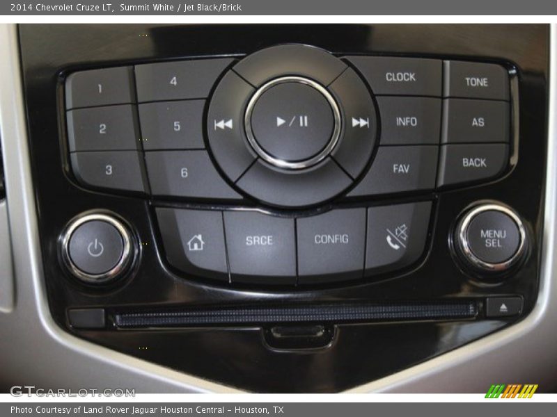 Summit White / Jet Black/Brick 2014 Chevrolet Cruze LT