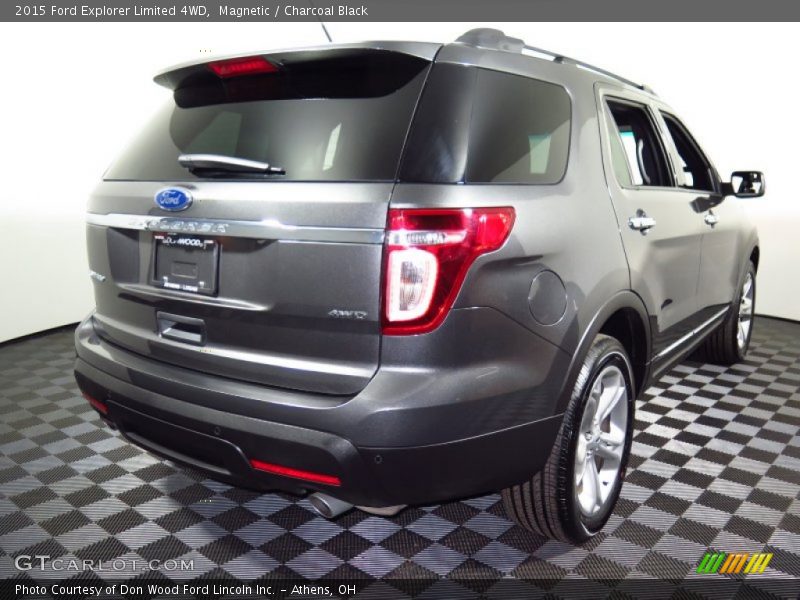 Magnetic / Charcoal Black 2015 Ford Explorer Limited 4WD