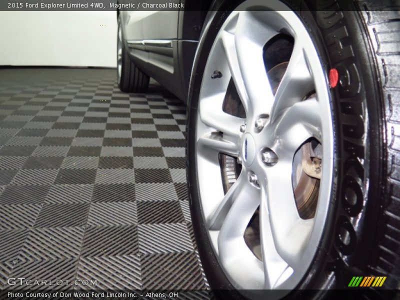 Magnetic / Charcoal Black 2015 Ford Explorer Limited 4WD