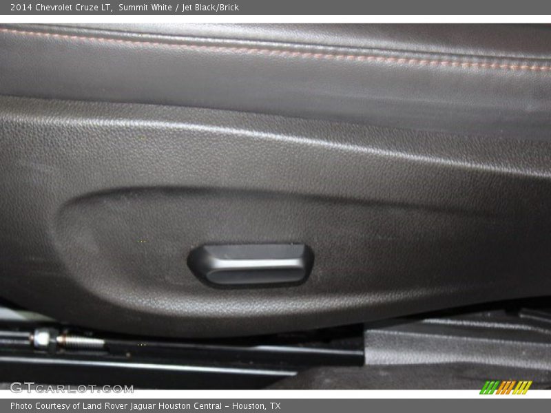 Summit White / Jet Black/Brick 2014 Chevrolet Cruze LT