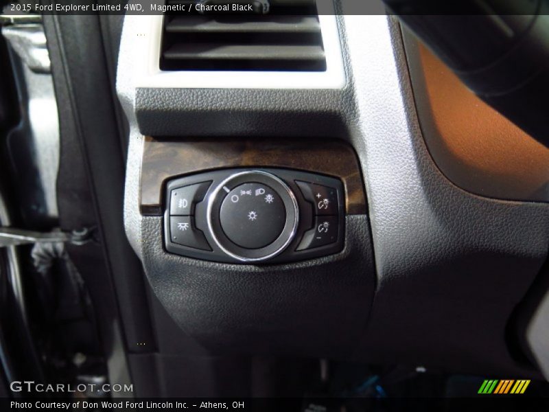 Magnetic / Charcoal Black 2015 Ford Explorer Limited 4WD