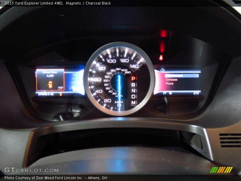 Magnetic / Charcoal Black 2015 Ford Explorer Limited 4WD