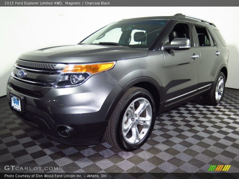 Magnetic / Charcoal Black 2015 Ford Explorer Limited 4WD