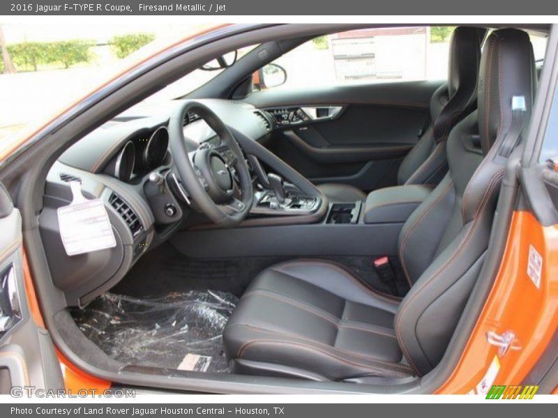  2016 F-TYPE R Coupe Jet Interior