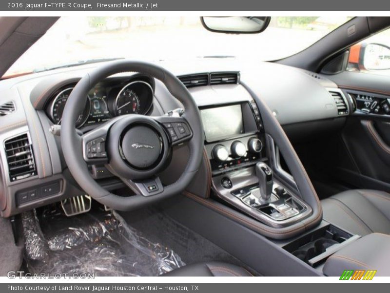 Dashboard of 2016 F-TYPE R Coupe