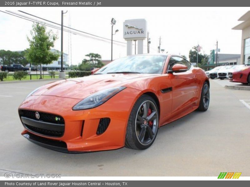 2016 F-TYPE R Coupe Firesand Metallic