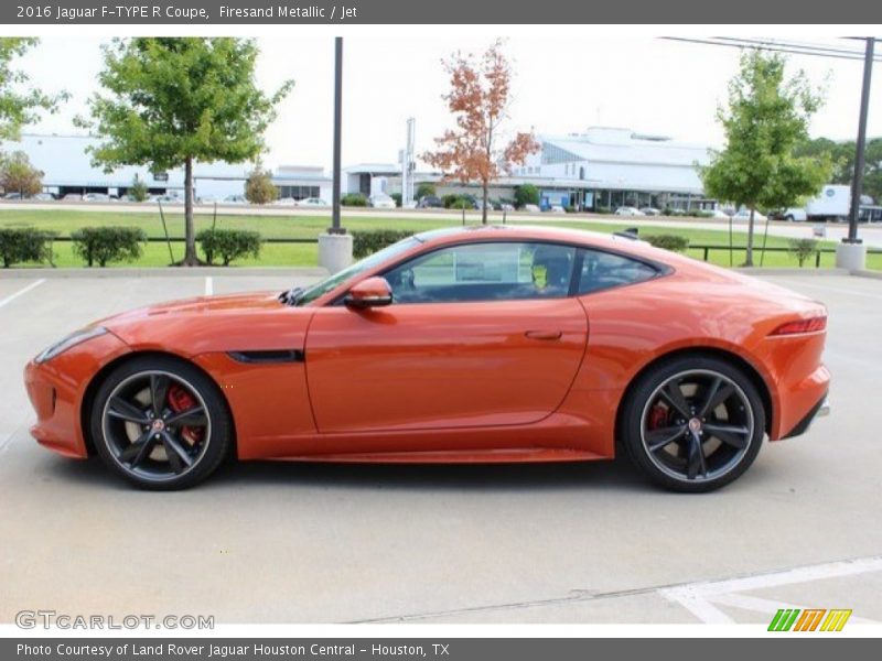  2016 F-TYPE R Coupe Firesand Metallic