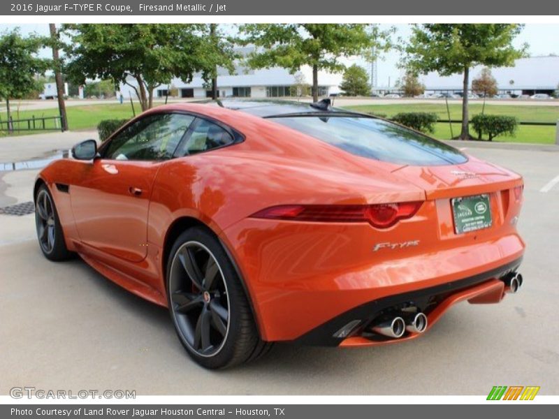 Firesand Metallic / Jet 2016 Jaguar F-TYPE R Coupe