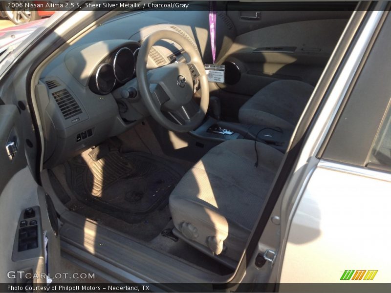 Sheer Silver Metallic / Charcoal/Gray 2006 Nissan Altima 2.5 S