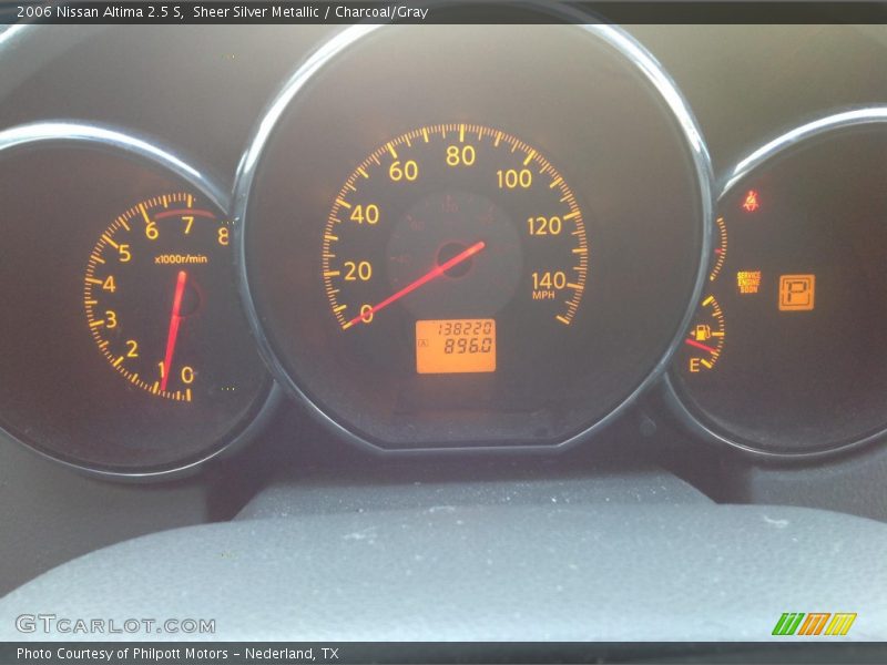 Sheer Silver Metallic / Charcoal/Gray 2006 Nissan Altima 2.5 S