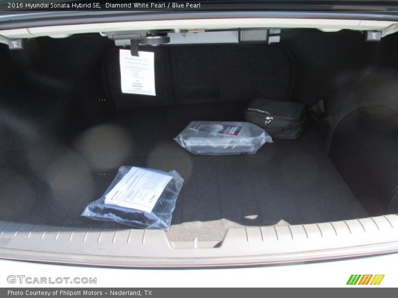  2016 Sonata Hybrid SE Trunk