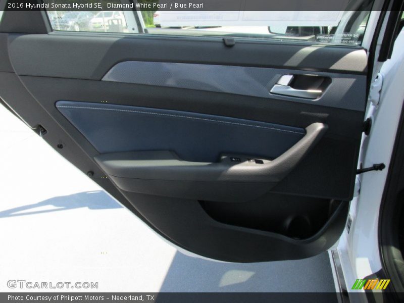 Door Panel of 2016 Sonata Hybrid SE