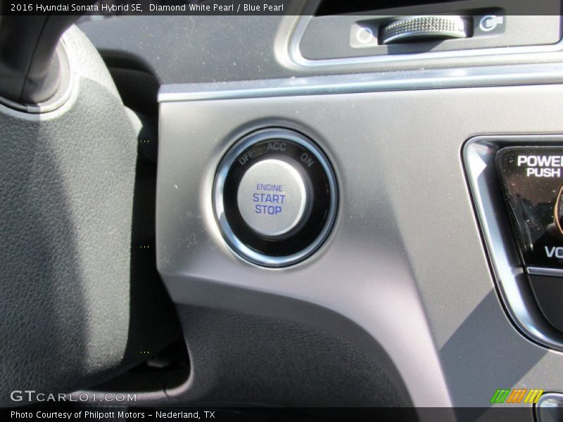Controls of 2016 Sonata Hybrid SE