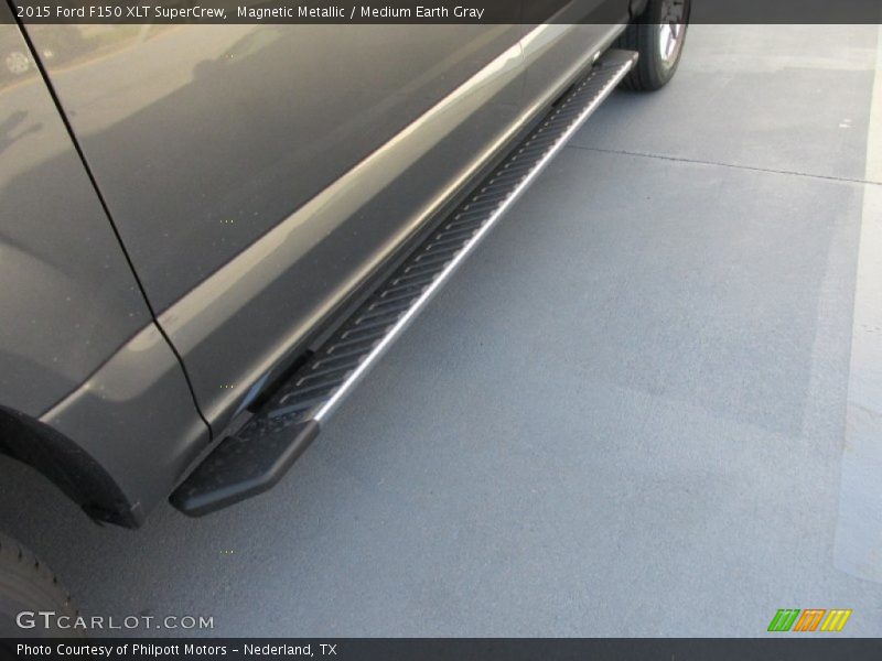 Magnetic Metallic / Medium Earth Gray 2015 Ford F150 XLT SuperCrew