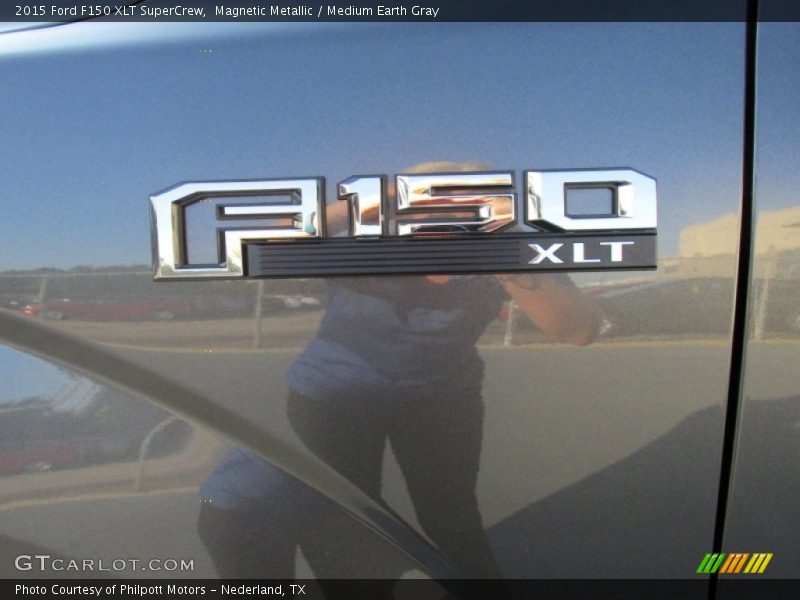 Magnetic Metallic / Medium Earth Gray 2015 Ford F150 XLT SuperCrew