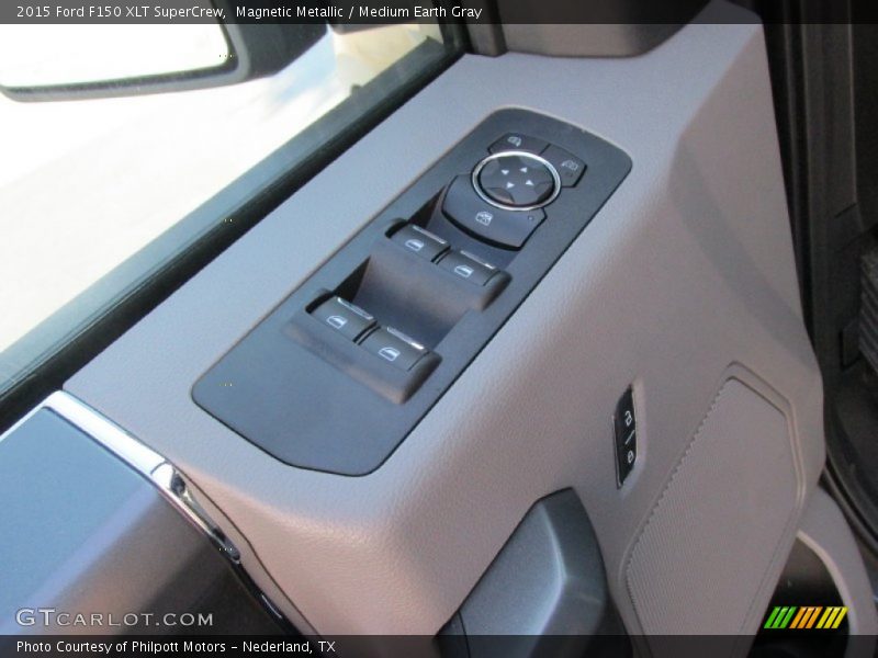 Magnetic Metallic / Medium Earth Gray 2015 Ford F150 XLT SuperCrew