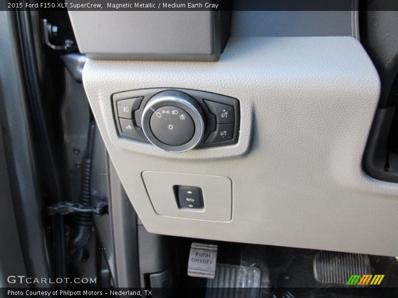 Magnetic Metallic / Medium Earth Gray 2015 Ford F150 XLT SuperCrew