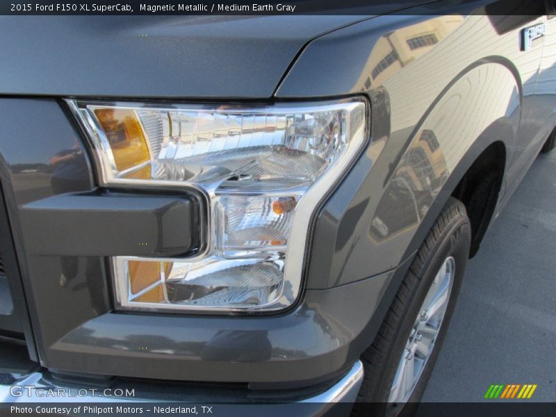 Magnetic Metallic / Medium Earth Gray 2015 Ford F150 XL SuperCab