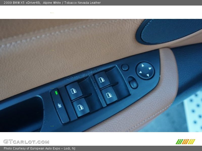 Alpine White / Tobacco Nevada Leather 2009 BMW X5 xDrive48i