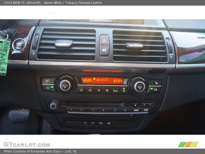 Alpine White / Tobacco Nevada Leather 2009 BMW X5 xDrive48i