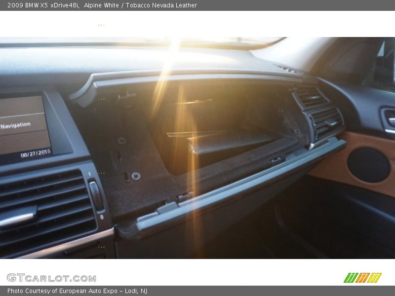 Alpine White / Tobacco Nevada Leather 2009 BMW X5 xDrive48i