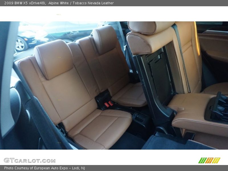 Alpine White / Tobacco Nevada Leather 2009 BMW X5 xDrive48i