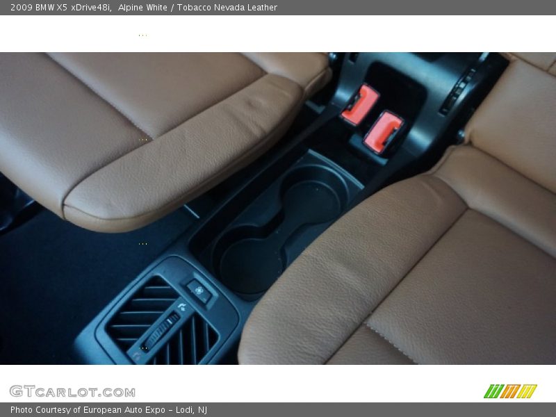 Alpine White / Tobacco Nevada Leather 2009 BMW X5 xDrive48i