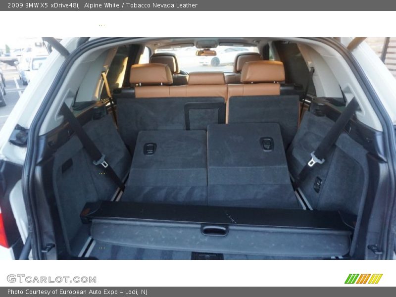 Alpine White / Tobacco Nevada Leather 2009 BMW X5 xDrive48i