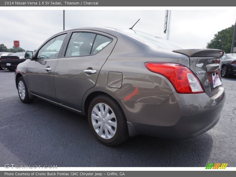 Titanium / Charcoal 2014 Nissan Versa 1.6 SV Sedan