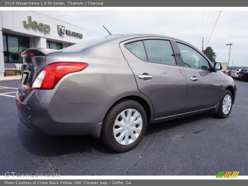 Titanium / Charcoal 2014 Nissan Versa 1.6 SV Sedan