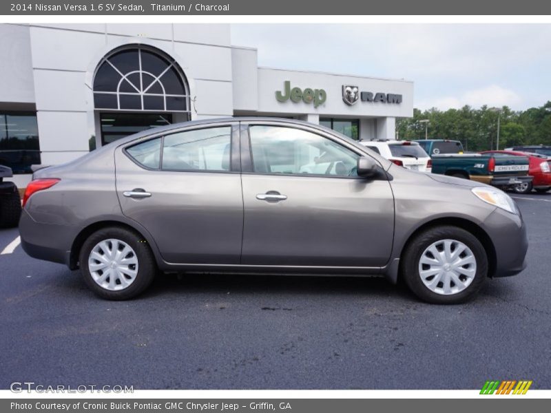 Titanium / Charcoal 2014 Nissan Versa 1.6 SV Sedan