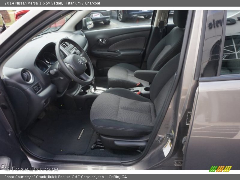 Titanium / Charcoal 2014 Nissan Versa 1.6 SV Sedan