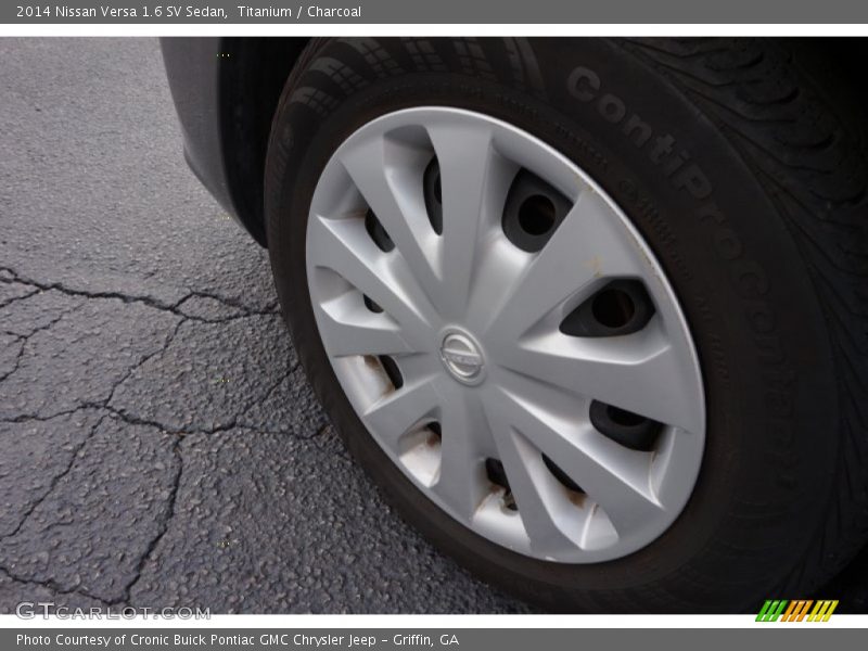 Titanium / Charcoal 2014 Nissan Versa 1.6 SV Sedan