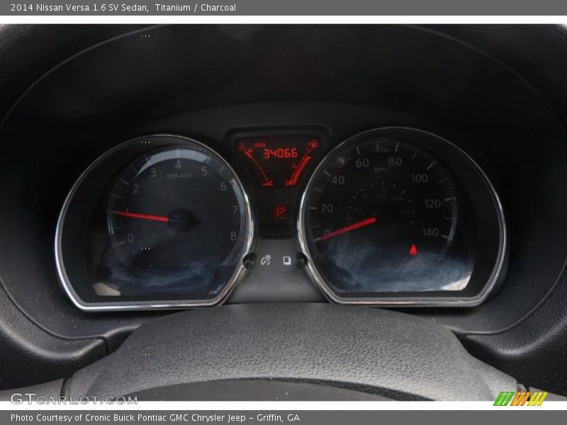 Titanium / Charcoal 2014 Nissan Versa 1.6 SV Sedan
