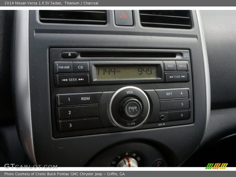 Titanium / Charcoal 2014 Nissan Versa 1.6 SV Sedan